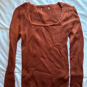 Reddish Orange long sleeve